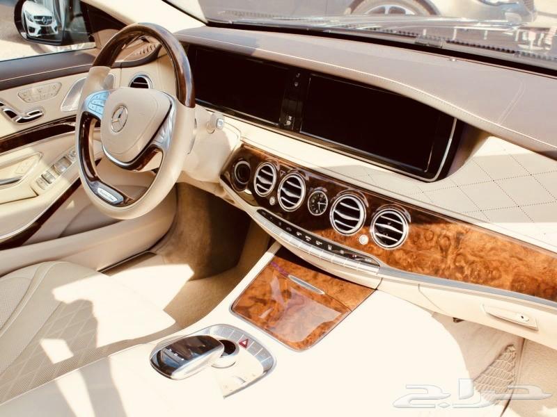 مرسيد S500 موديل 2015 اليخت ( أقل سعر)