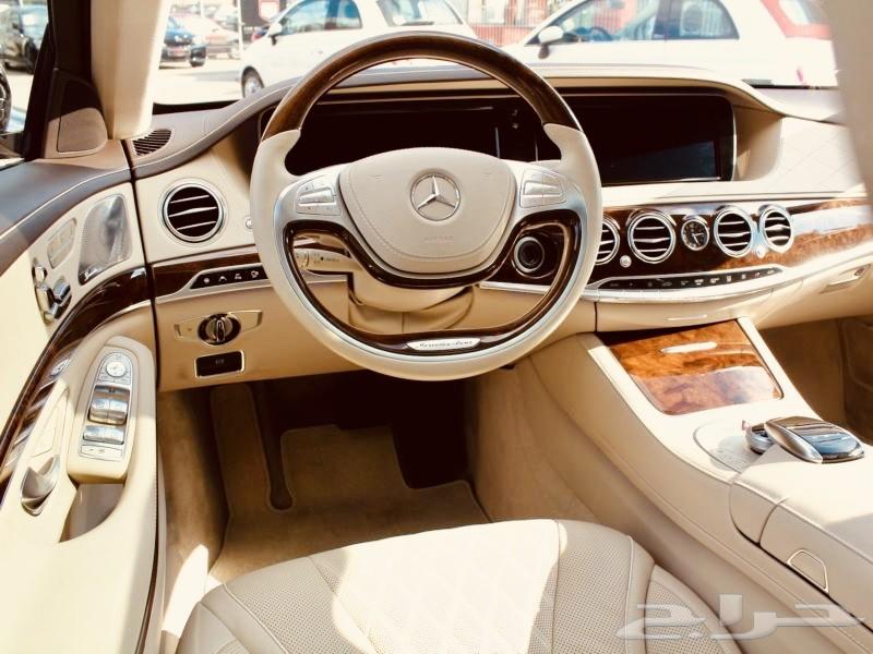مرسيد S500 موديل 2015 اليخت ( أقل سعر)