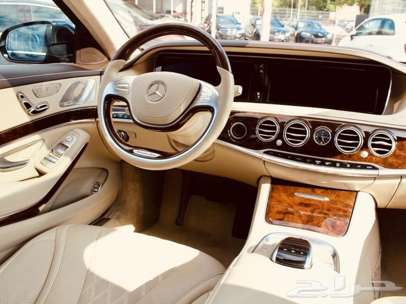 مرسيد S500 موديل 2015 اليخت ( أقل سعر)