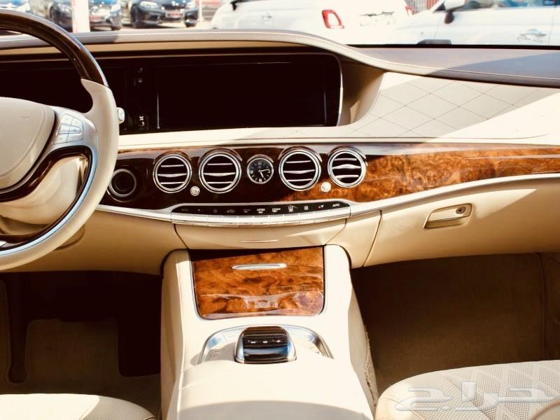 مرسيد S500 موديل 2015 اليخت ( أقل سعر)