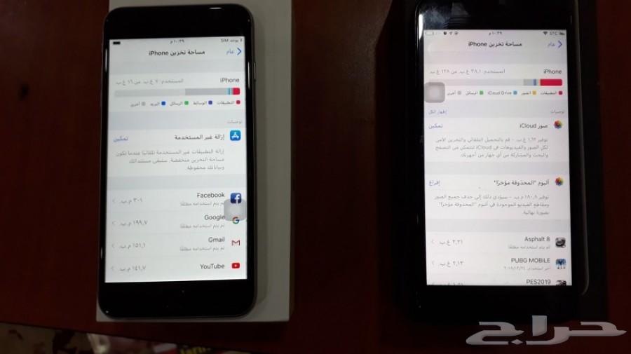 للبدل ايفون 7 بلس -128 جيجا و ايفون 6 بلس