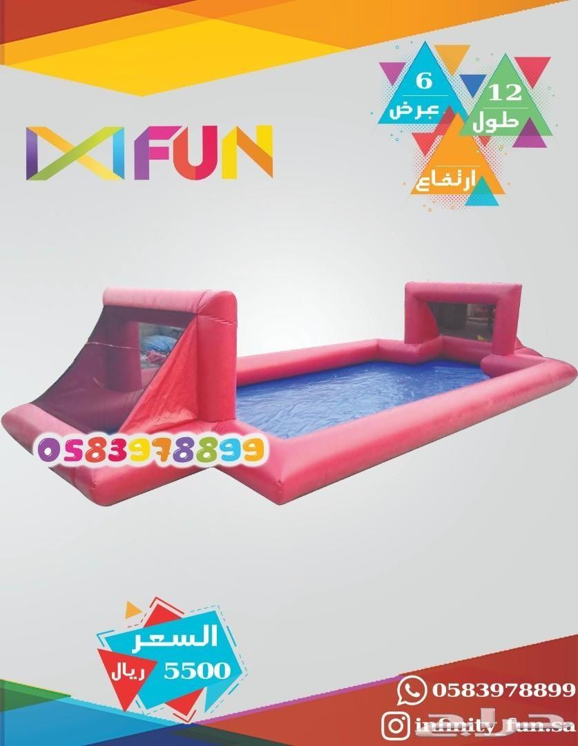 ألعاب هوائية و مائية و تحدي للبيع