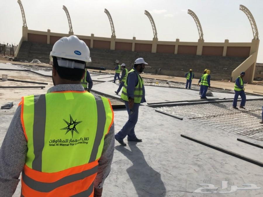 خرسانة مطبوعة stamped concrete