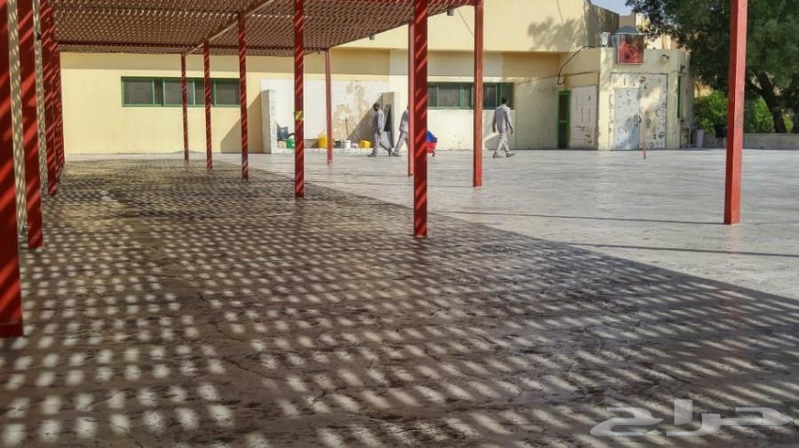 خرسانه مختمه - stamp concrete ( تلال المعمار)