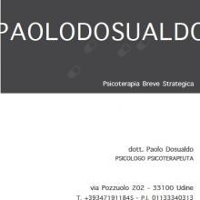 Ingrandire l'immagine: Paolo Dosualdo, psicologo Udine