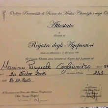 Ingrandire l'immagine: Massimo Pasquale Cogliandro, agopuntore Roma