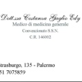 Edy Costanza Gaglio, medico di medicina generale Palermo
