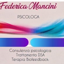 Ingrandire l'immagine: Federica Mancini, psicologo clinico L'Aquila