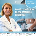 Manuela Camerucci, medico dello sport Frosinone