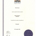 Ingrandire l'immagine: certificate 1