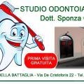 Claudio Sponza, dentista Ronago