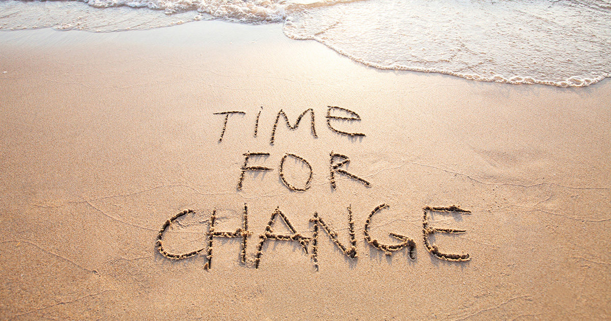 time for change
