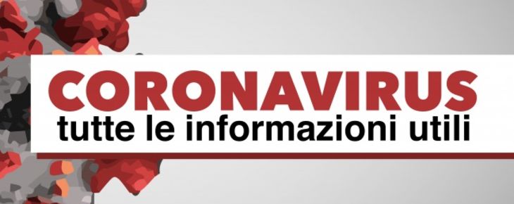 SEZIONE EMERGENZA CORONAVIRUS
