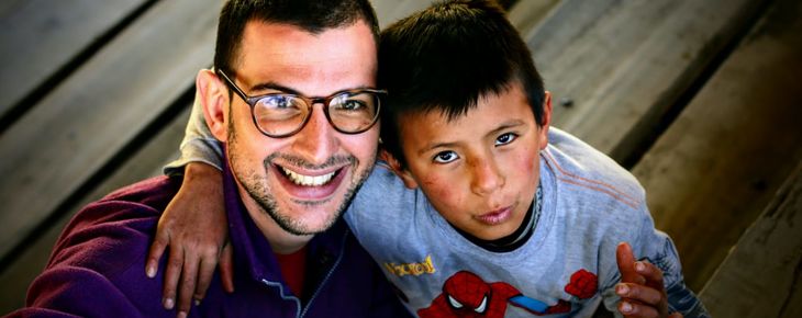 FOTO DAL PERU' DEL NOSTRO GRANDE PROF. DI MATEMATICA ANDREA MORELATO