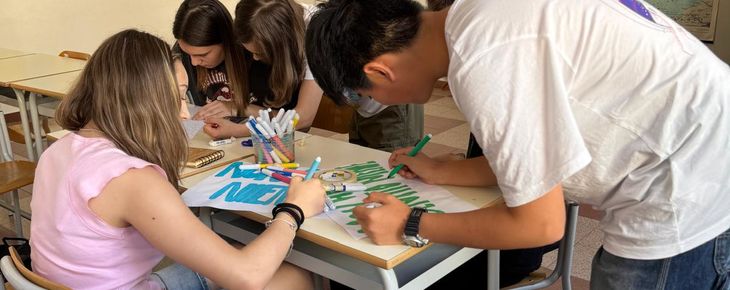  GLI ALUNNI DEL LICEO "LAVINIA MONDIN" SONO CREATIVI E IN ATTIVITA' LABORATORIALE ANCHE NEL MESE DI GIUGNO DENTRO E FUORI LA SCUOLA