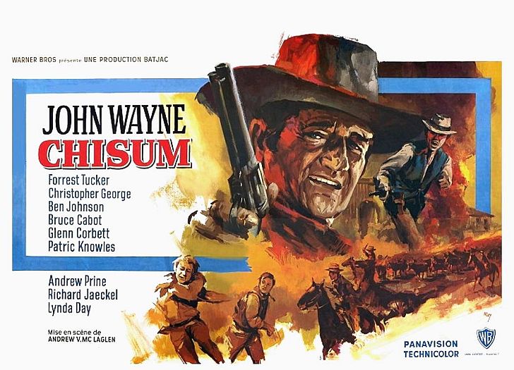 Chisum poster with John Wayne