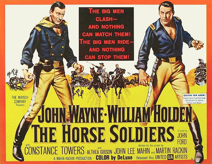 John Wayne in The Horse Soldiers
