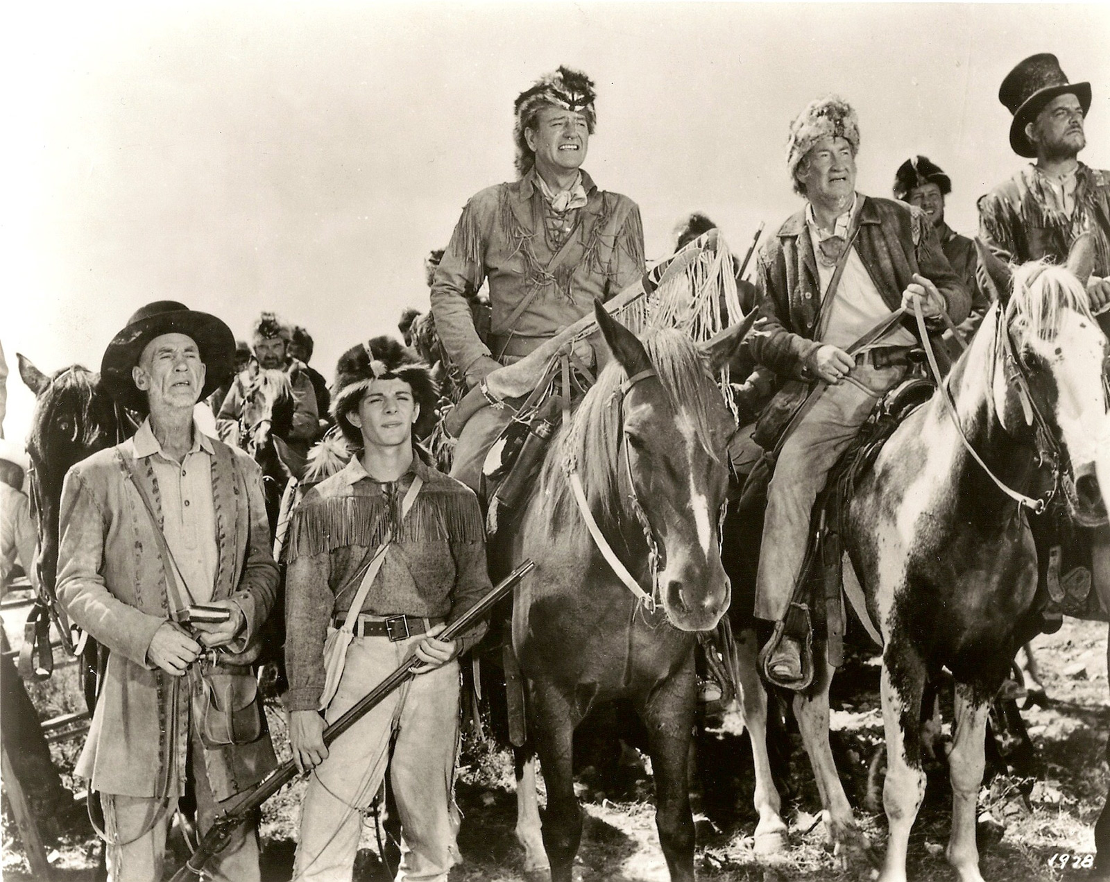 John Wayne in The Alamo