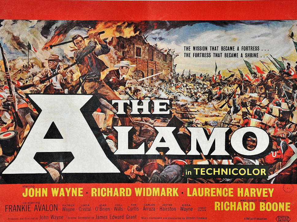 John Wayne in The Alamo