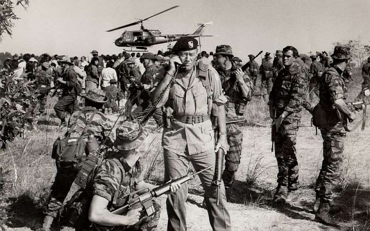 John Wayne in The Green Berets