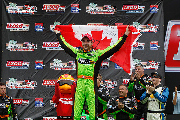 Hinchcliffe takes maiden IndyCar win