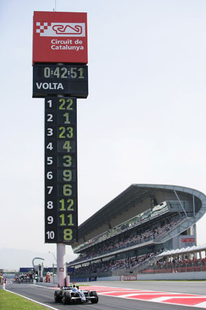 Grand Prix Special, Spain – Practice, Full Results
