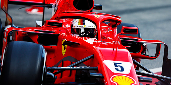 Vettel fastest on F1 testing day two
