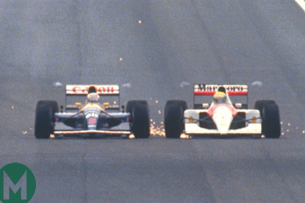 When the sparks flew in Spain: Mansell vs Senna in 1991