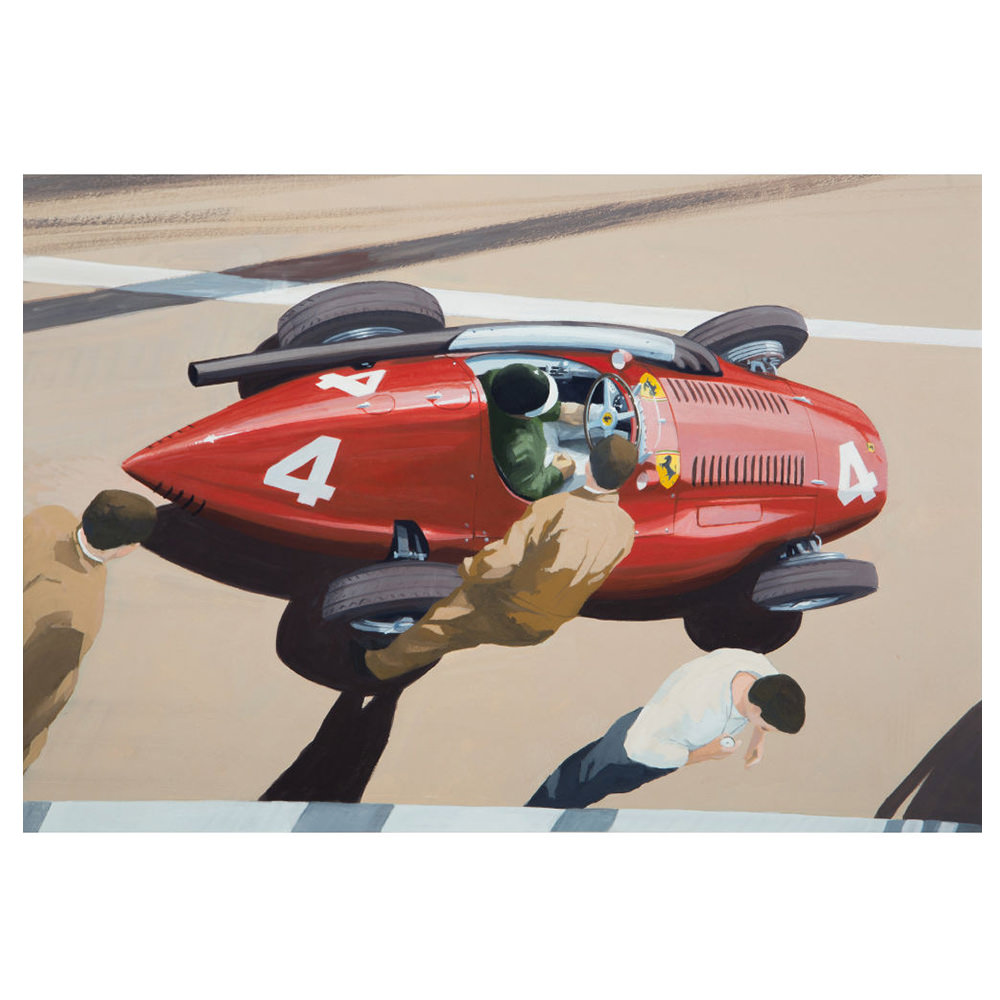 Product image for Ferrari 'Squalo' Print