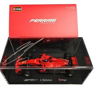 Product image for 1/43 Ferrari SF71H Ferrari Collectors Edition: Signed Kimi Räikkönen