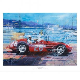 Product image for Maserati 250F Harbour Master: Limited Edition Print