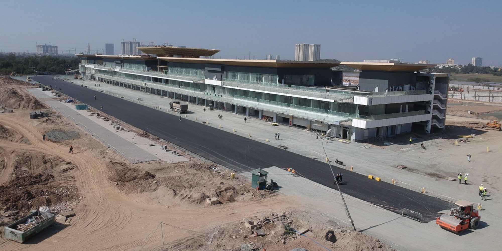 Hanoi circuit: pit building complete ahead of 2020 Vietnamese GP