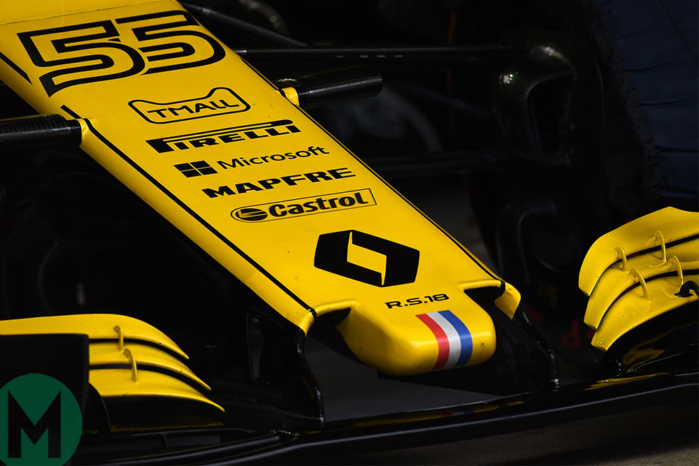 Nico Hulkenberg during qualifying for the 2019 Abu Dhabi Grand Prix