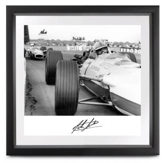 Product image for Honda RA273 at Copse Corner, signed by John Surtees