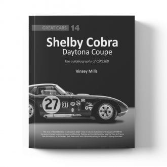 Product image for Shelby Cobra Daytona Coupe - The autobiography of CSX2300 by Rinsey Mills