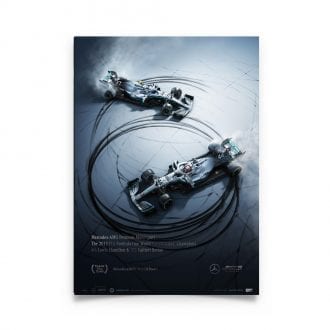 Product image for Mercedes-AMG Petronas Motorsport - Donuts - Collector's Edition Poster