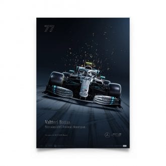 Product image for Mercedes-AMG Petronas Motorsport - Valtteri Bottas - Collector's Edition Poster