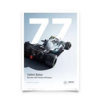 Product image for Mercedes-AMG Petronas Motorsport - Valtteri Bottas - Limited Edition Poster