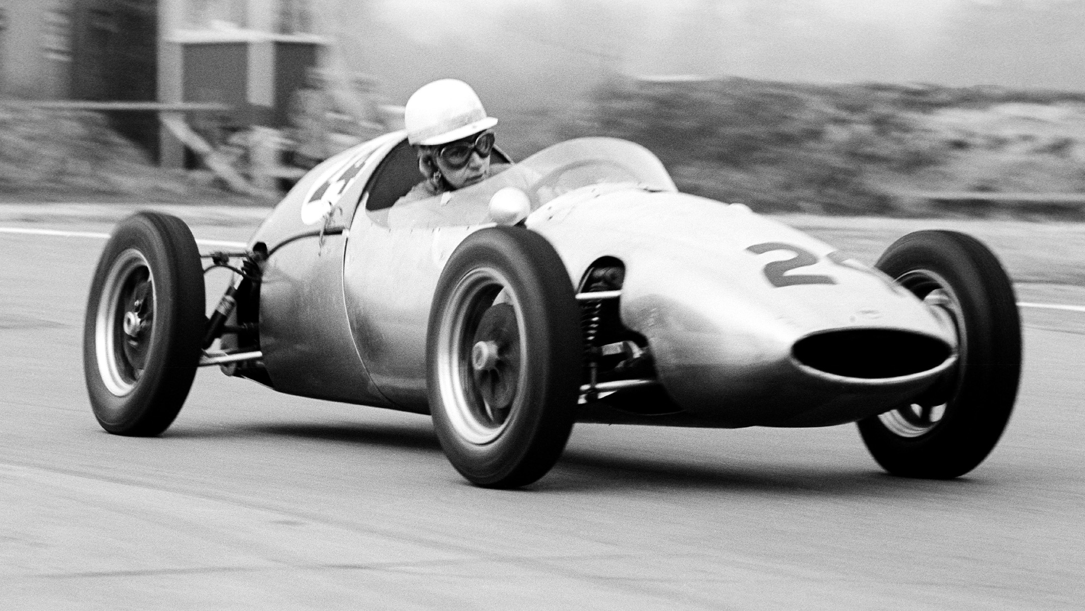 John Surtees at the 1960 Goodwood Members Meeting