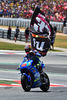 They raced for Luis