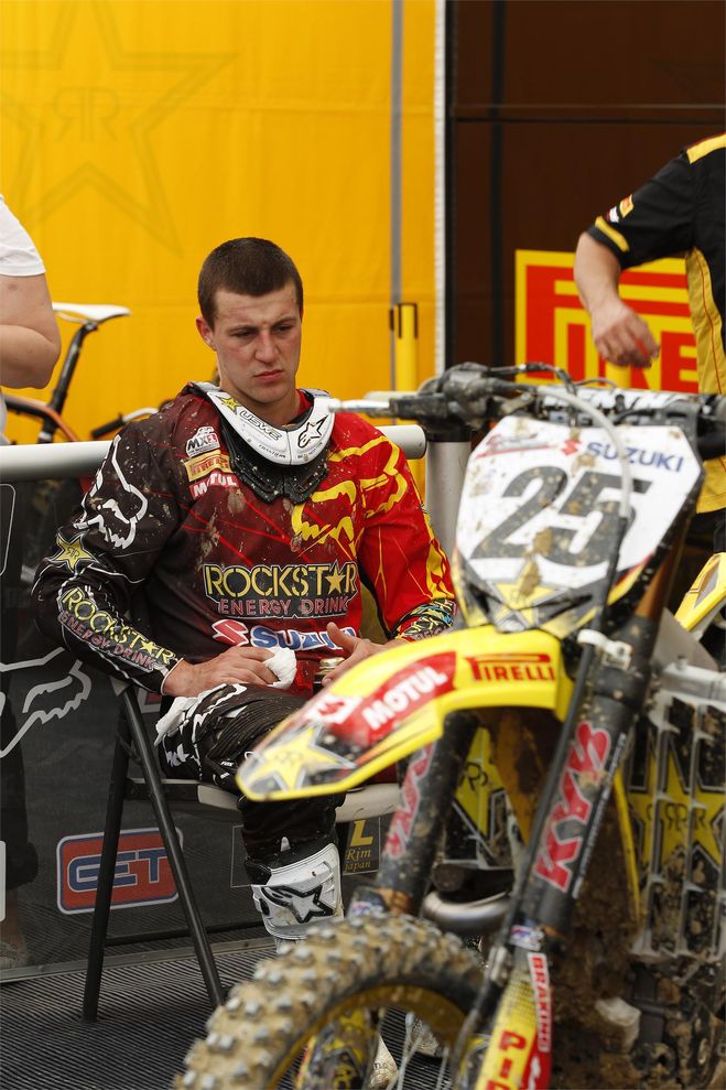 Desalle bagged third place on a difficult circuit