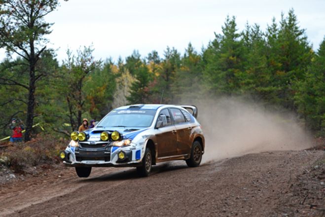 DAVID HIGGINS AND SUBARU RALLY TEAM USA WIN THE 2013 RALLY AMERICA NATIONAL CHAMPIONSHIP WITH VICTORY AT THE LAKE SUPERIOR PERFORMANCE RALLY