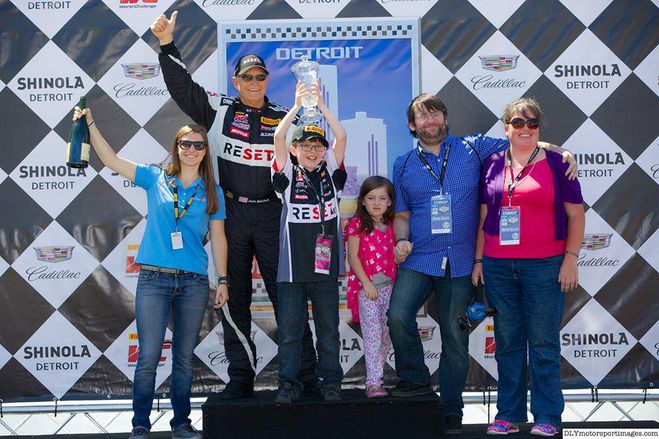 BALDWIN SCORES DETROIT PODIUM FINISH, MOVES TO FIRST IN POINTS STANDINGS
