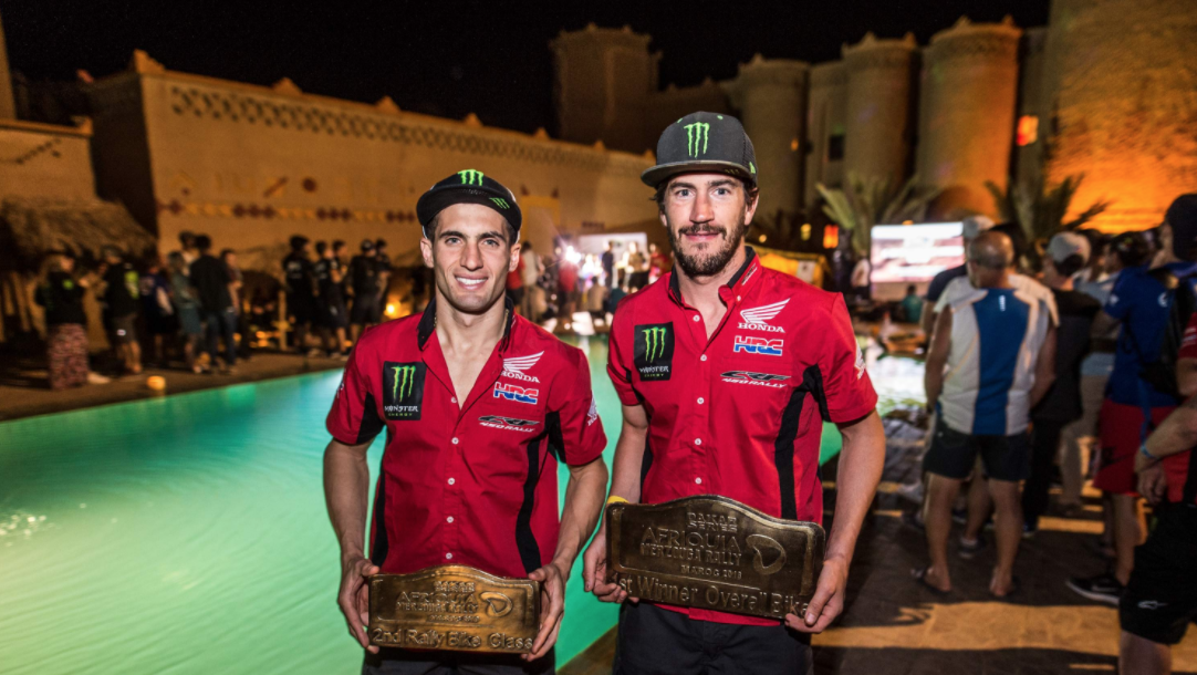 A team manager in the desert