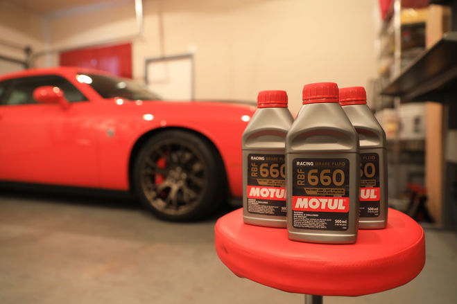 Taming a Hellcat with Motul RBF 660
