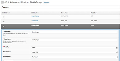 Advanced Custom Fields