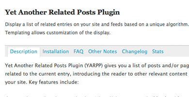 Related Post Plugin