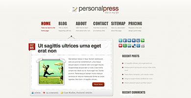 Th&egrave;me Personal Press
