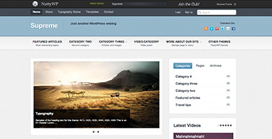 Template Wordpress d'entreprise