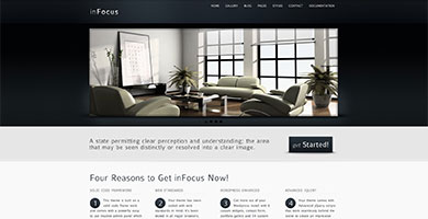 template Wordpress InFocus